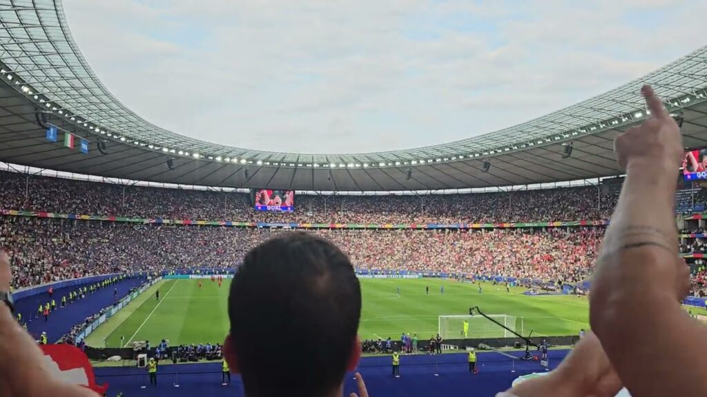 Switzerland vs Italy 스위스 득점 (Ruben Vargas 46') [UEFA Euro 2024] 2024.06.29