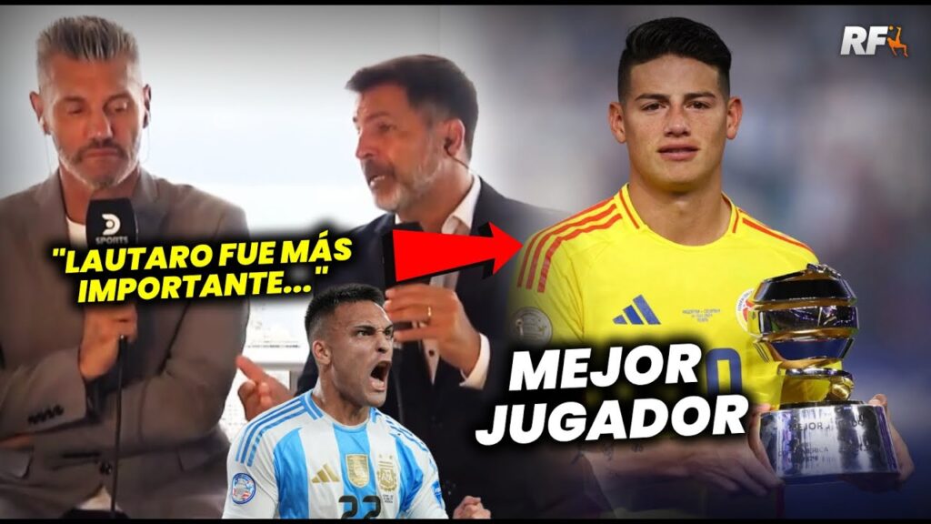 ARGENTINOS MOLESTOS POR PREMIO A JAMES RODRÍGUEZ: "Lautaro hizo más"