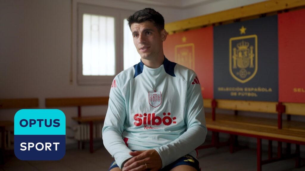 ALVARO MORATA: Find a captain that loves his team more! 🥰 He doesn't want to leave camp!