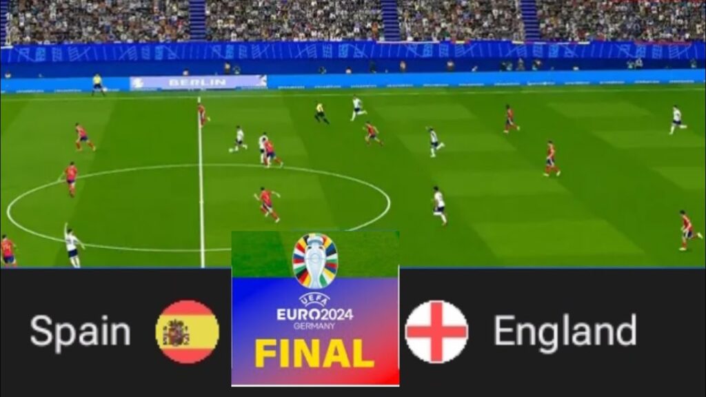 EN VIVO: España vs Inglaterra  EURO FINAL full match all goals results and Extended highlights 2024