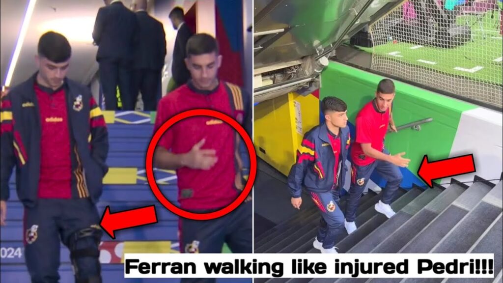 Ferran Torres Makes Fun of Pedri's Injury 😂