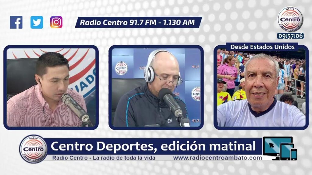 EN VIVO | Centro Deportes matinal