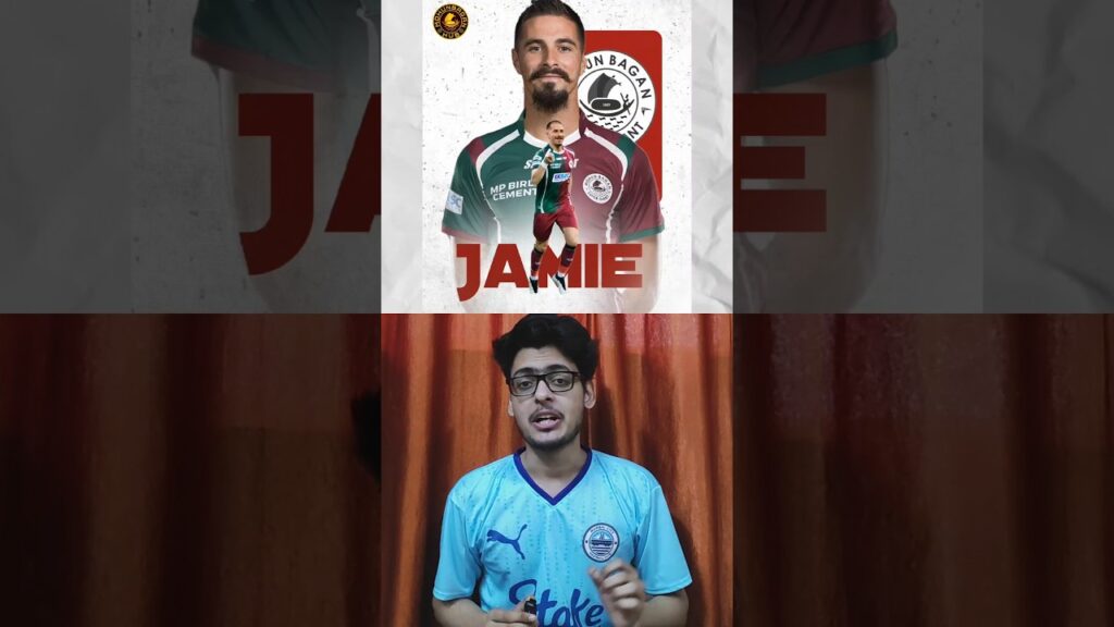 Mohun Bagan Signs Jamie Maclaren from A-League 🔴🟢🔥 #shorts #mohunbagan #indianfootball