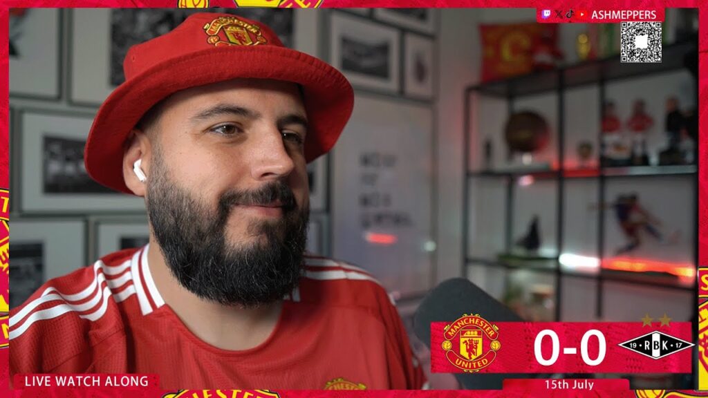 MAN UNITED V ROSENBORG WATCH ALONG LIVESTREAM - WATCH PARTY