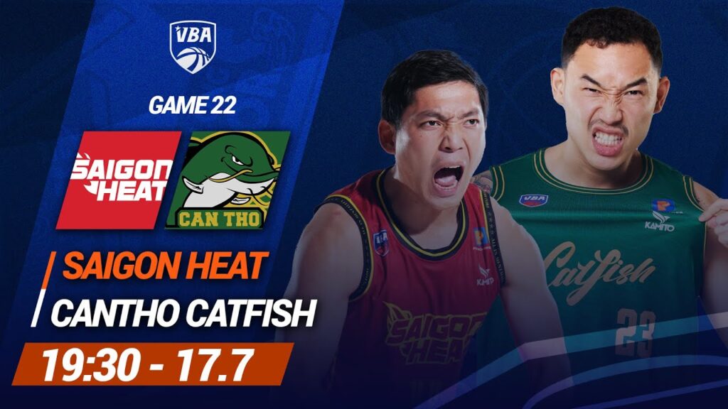 🔴 Livestream Saigon Heat - Cantho Catfish | Game 22 | Giải bóng rổ chuyên nghiệp Việt Nam - VBA 2024