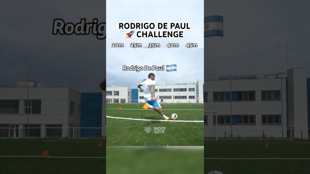 Rodrigo De Paul 🚀 Challenge #football #copaamerica
