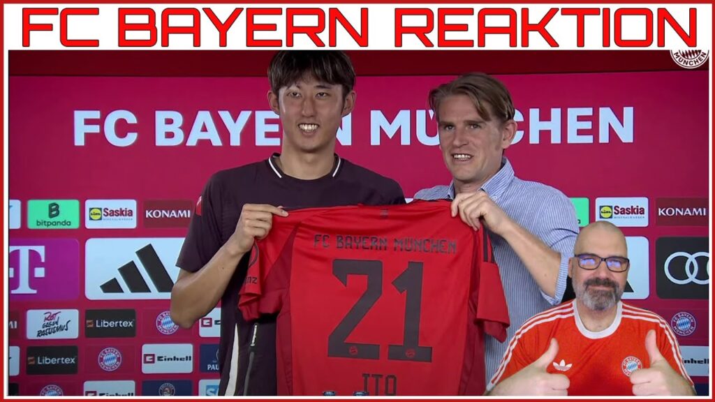 Keine Antwort ist auch eine Antwort ★ Reaktion 🎙️ Die Vorstellung von Hiroki Itō beim FC Bayern