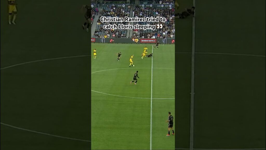 Hugo Lloris RECOVERS for the long range save