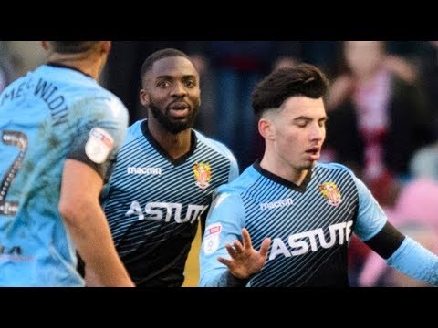 WATCH Ilias Chair scores two stunning late goals for Stevenage against Lincoln