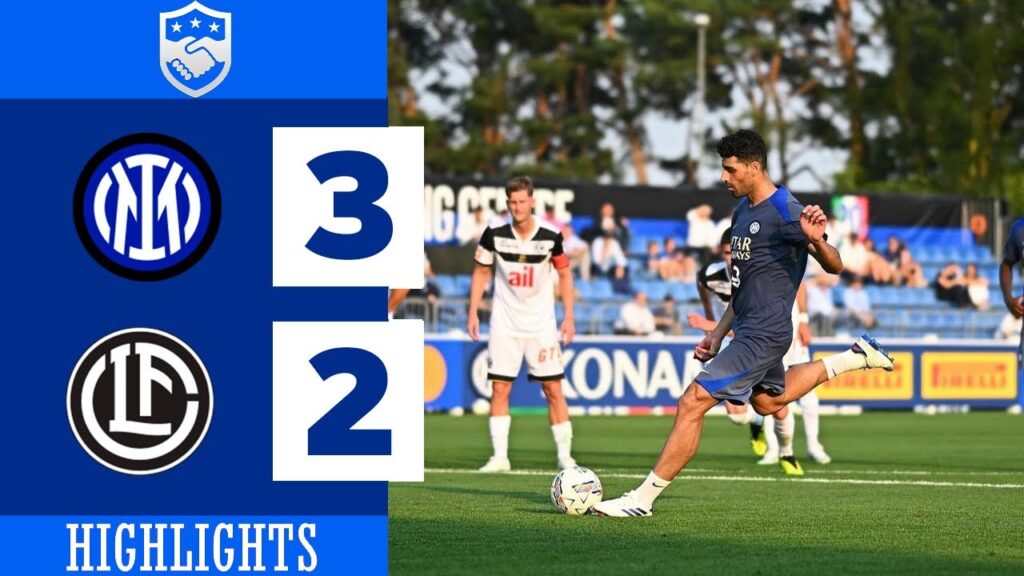 Primo gol di Mehdi Taremi | Inter-Lugano 3-2 Highlights | Amichevole internazionale per club 2024