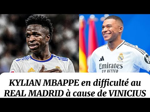Kylian Mbappe au Real Madrid : Vinicius Junior met le joueurs français en difficulté ; Zidane est…
