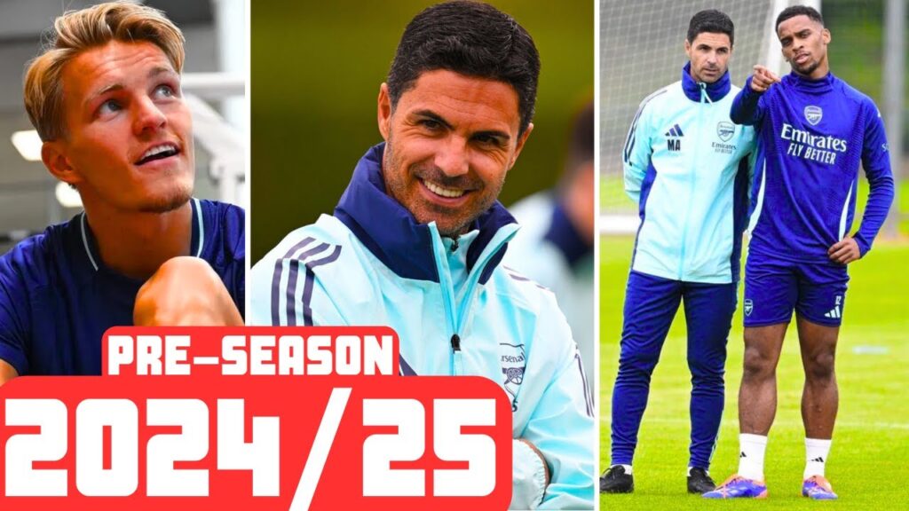 Arsenal RETURN to Pre Season 2024/25 BEST Photos