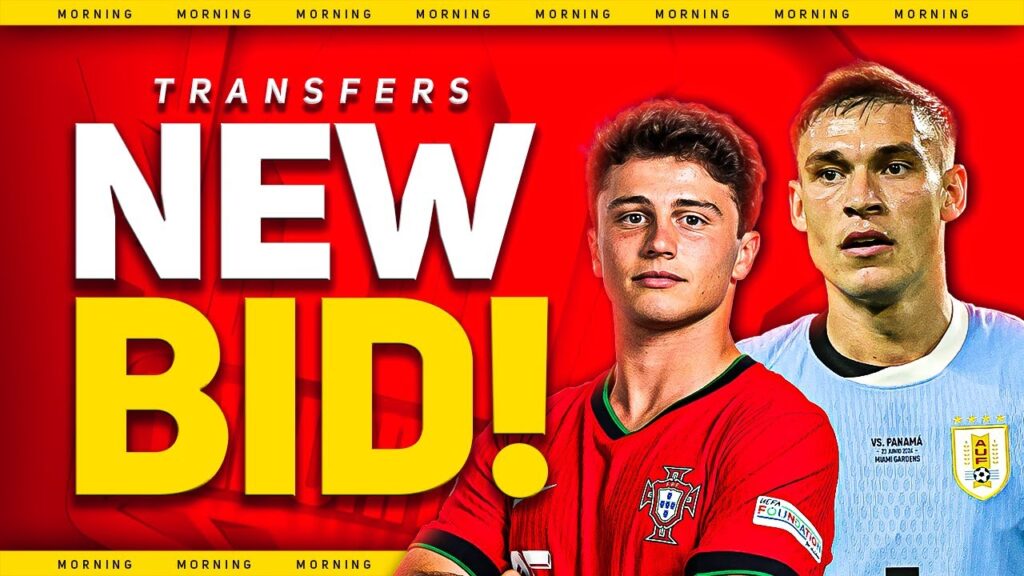 NEW Ugarte BID! Neves Transfer HIJACK? Yoro Announcement DAY! Man Utd Transfer News