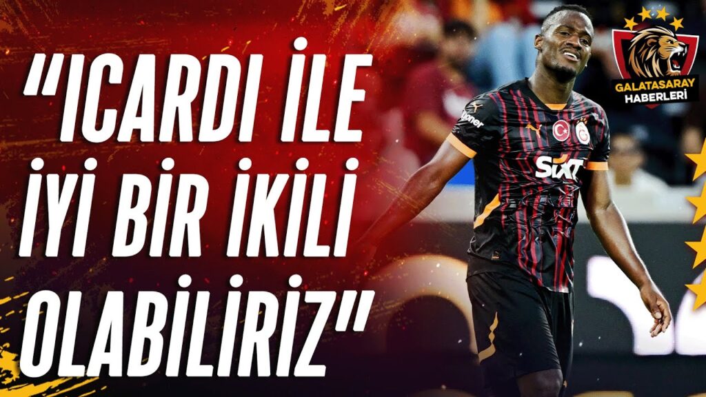 Michy Batshuayi: "Icardi İle Galatasaray'da İyi Bir İkili Olabiliriz"