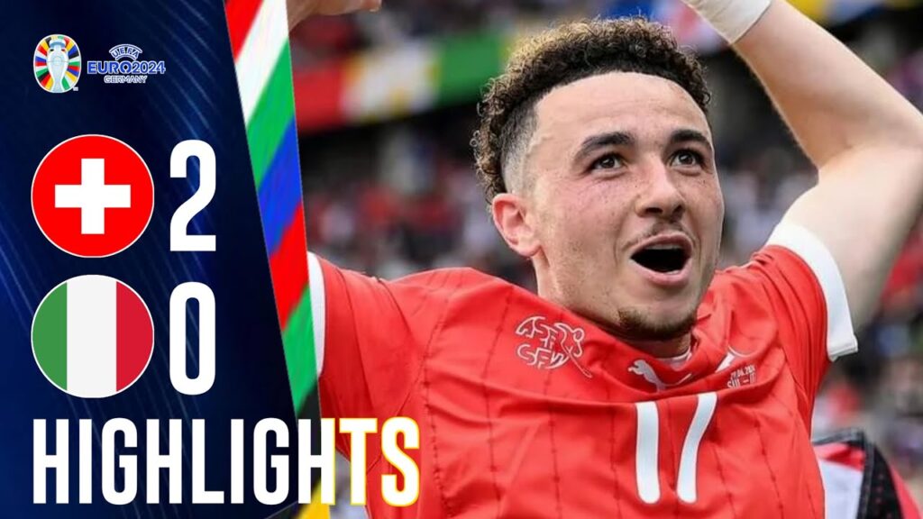 Ruben Vargas Day | Italy vs Switzerland 0 2 Final Results & Resume EURO 2024 GERMANY