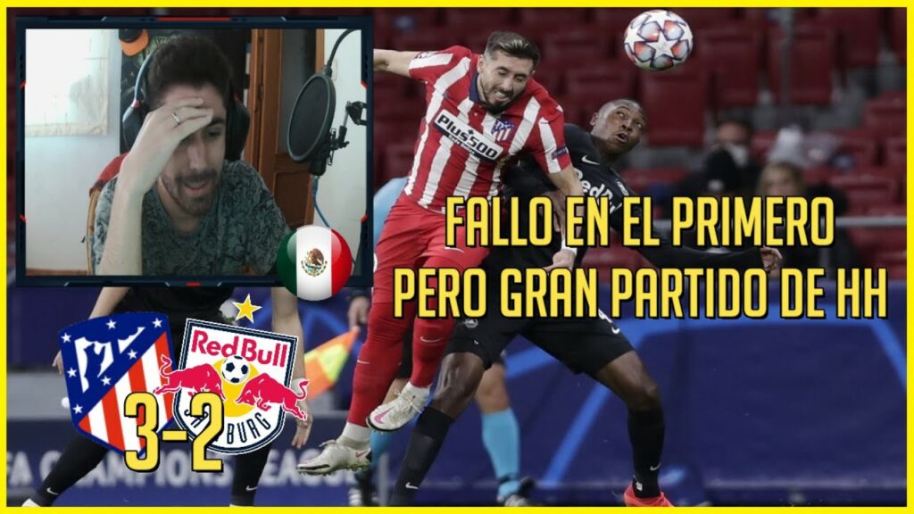 🔥 HECTOR HERRERA vs SALZBURGO (ATLETICO MADRID 3-2 SALZBURGO)