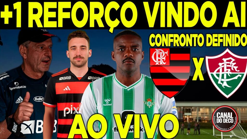 FLA PRÓXIMO DA CONTRATAÇÃO DE WILLIAM CARVALHO? FLUMINENSE É O ADVERSÁRIO DO MENGÃO NA SEMIFINAL! E+