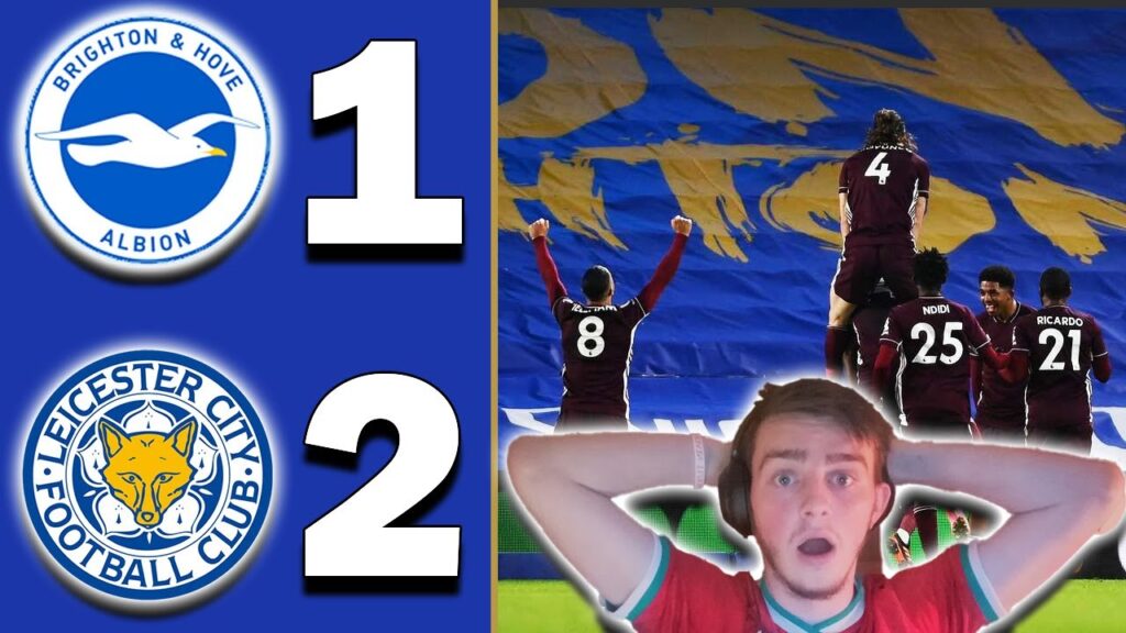 DANIEL AMARTEY STEALS IT!! BRIGHTON 1-2 LEICESTER || Lallana, Iheanacho & Amartey - Reaction