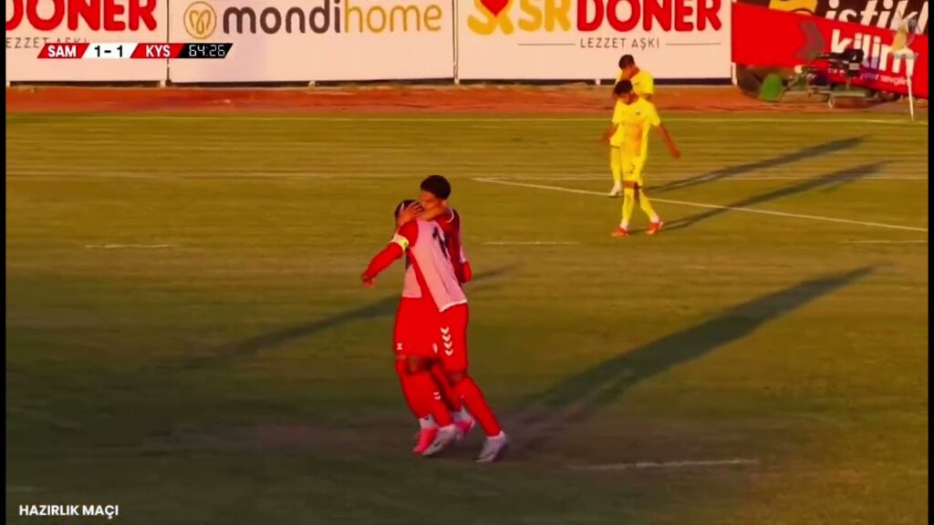 Samsunspor-Kayserispor 2-1 Gol Olivier Ntcham