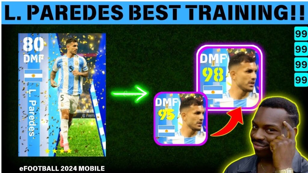 FREE L. PAREDES BEST TRAINING GUIDE!!💯✨ | L. Paredes Efootball 2024 | Efootball 2024 Mobile FREE L. PAREDES BEST TRAINING GUIDE!!💯✨ | L. Paredes Efootball 2024 | Efootball 2024 Mobile