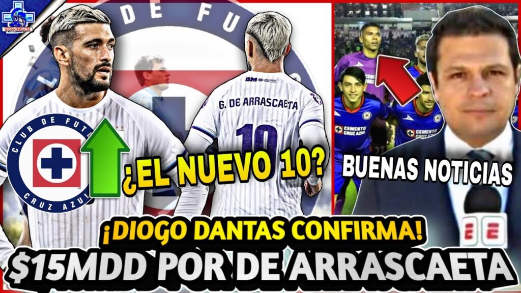 ¡PONEN $15MDD POR EL! EN BRASIL INFORMAN INTERES POR DE ARRASCAETA - VAMOS CON EQUIPO COMPLETO