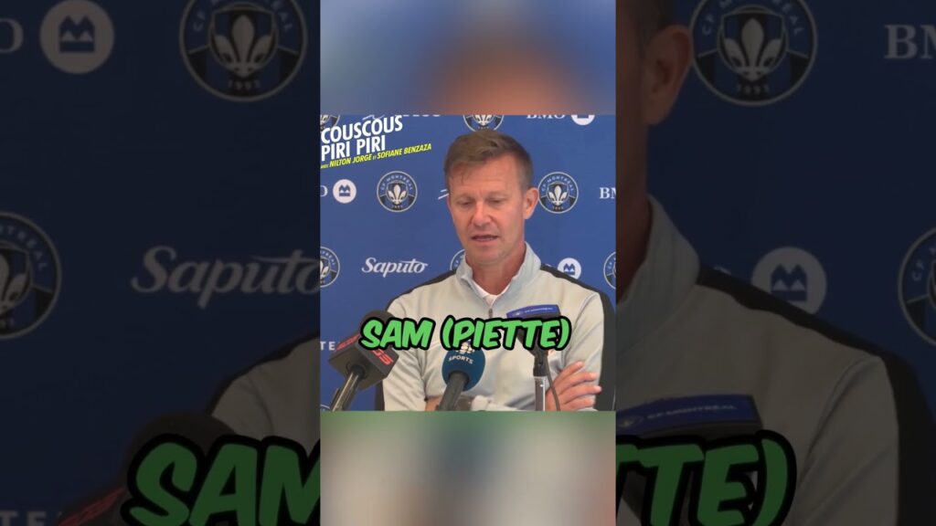 La place de Samuel Piette dans l’effectif de Jesse Marsch #CanMNT #cfmtl