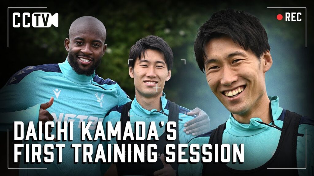 Kamada's First Training Session 🦅🇯🇵 | CCTV