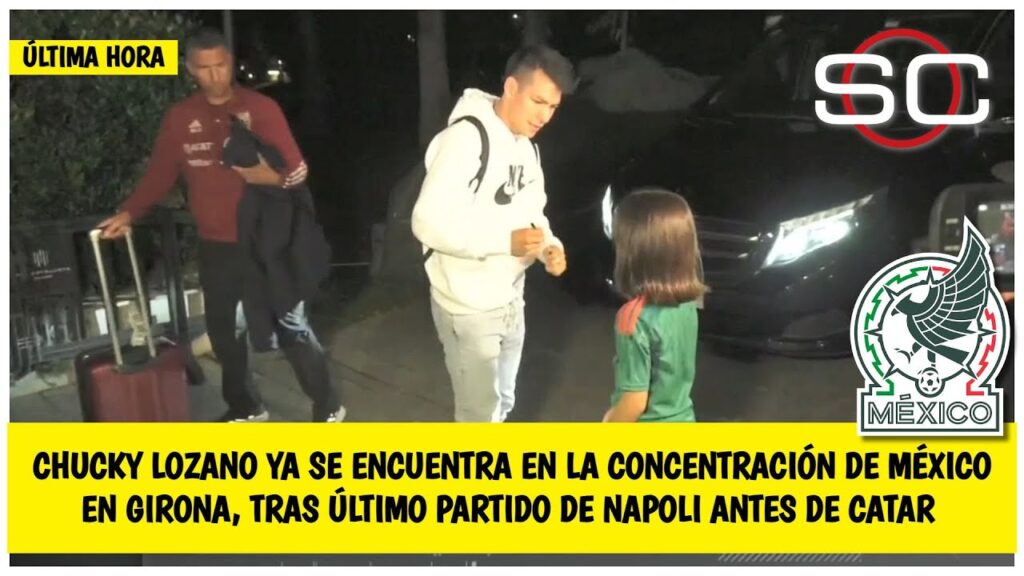 LLEGÓ EL CHUCKY. Hirving Lozano reportó en la concentración de la selección mexicana | SportsCenter