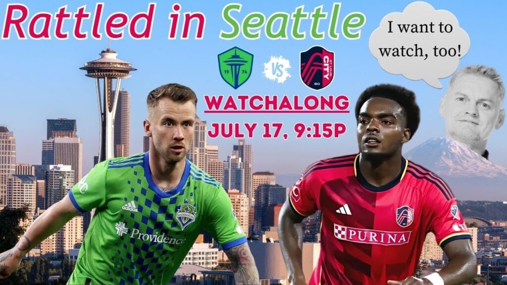 ST. LOUIS CITY SC vs Seattle Sounders | Soccer Zombie Reaction | MLS 2024