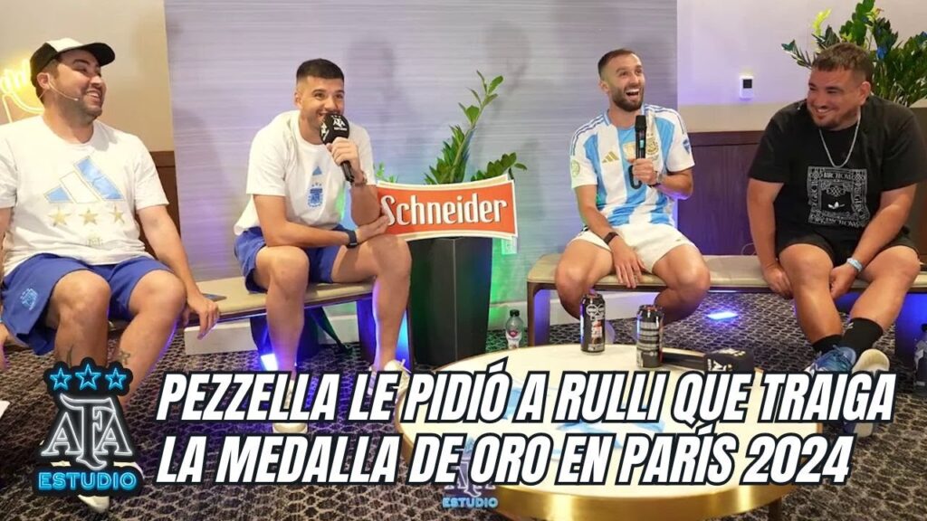 Germán Pezzella le pidió a Gerónimo Rulli que traiga el ORO en los Juegos Olímpicos París 2024