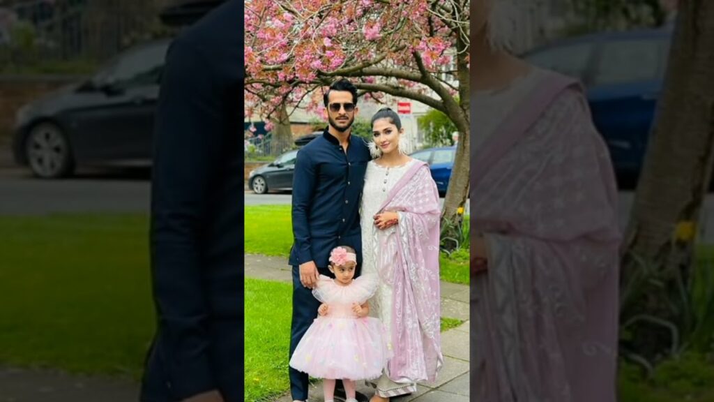 Hassan Ali with his wife on Eid Day 1 | #hassanali #BabarAzam #Cricket #shorts