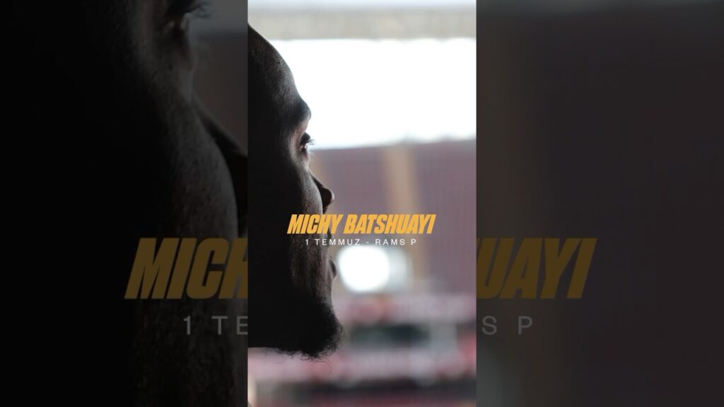 Yeni transferimiz Michy Batshuayi’nin RAMS Park’ta ilk günü | Galatasaray YouTube Kanalı’nda yayında