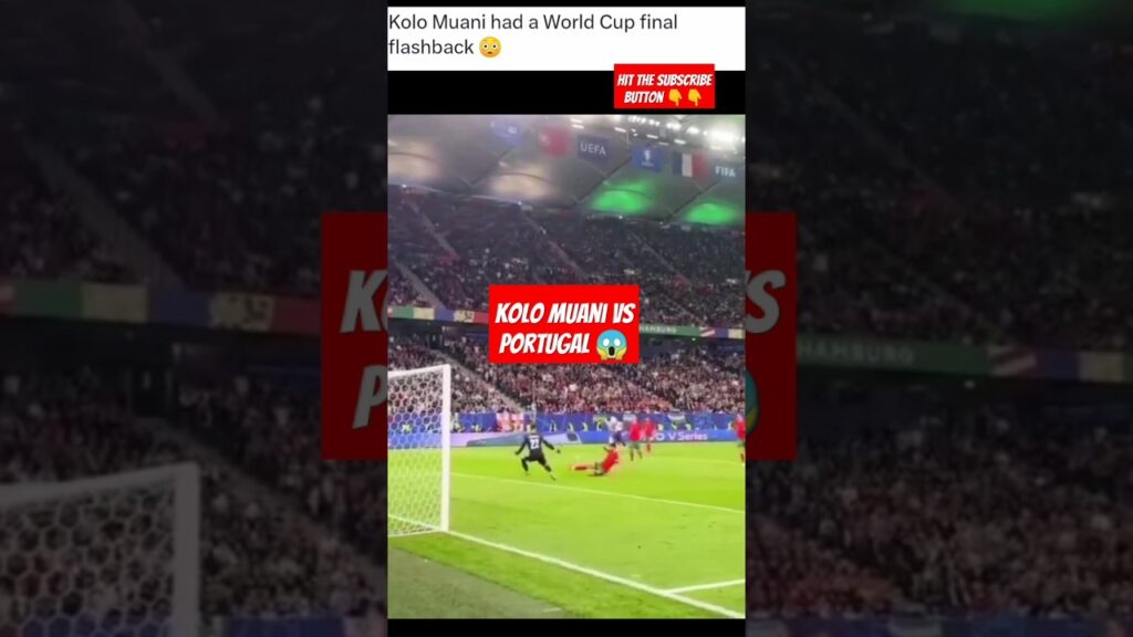 Kolo Muani vs Portugal 😱