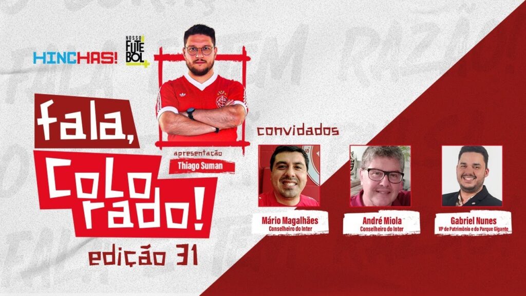 FALA, COLORADO - André Miola, Gabriel Nunes e Mário Magalhães