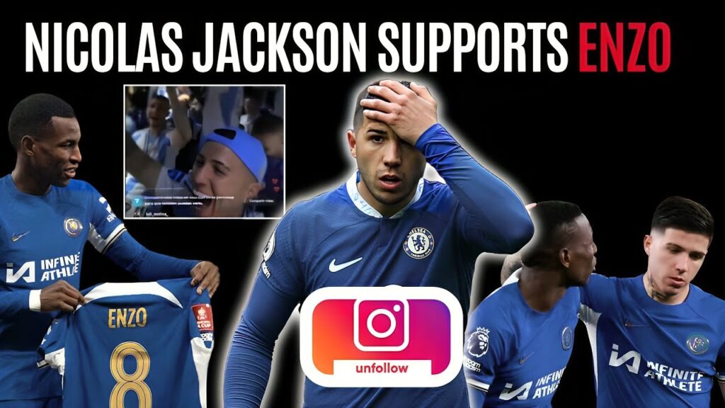 Nicolas jackson Support Enzo Fernandez After Racism Controversy Nicolas jackson Support Enzo Fernandez After Racism Controversy