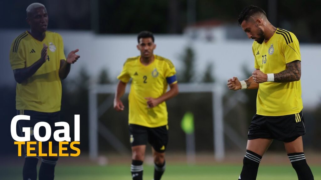 AlNassr 1st goal Vs SC Marítimo - Alex Telles الهدف الأول | ودية النصر و ماريتيمو | اليكس تيليس