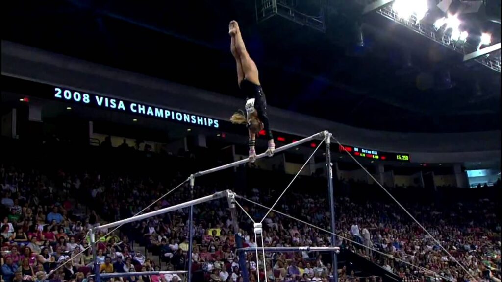Shawn Johnson - Uneven Bars - 2008 Visa Championships - Women - Day 2