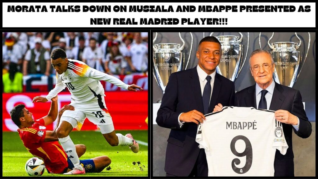 MORATA TALKS OWN ON JAMAL MUSIALA AND KYLIAN MBAPPE PRESENTATION AT REAL MADRID TOOK PLACE TODAY!!! MORATA TALKS OWN ON JAMAL MUSIALA AND KYLIAN MBAPPE PRESENTATION AT REAL MADRID TOOK PLACE TODAY!!!