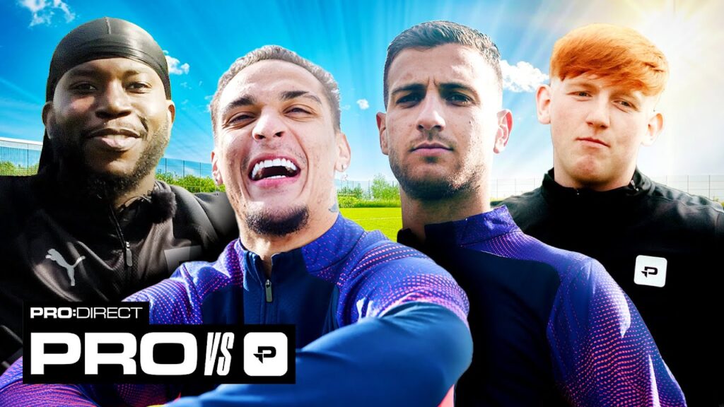 ANGRY GINGE AND HARRY PINERO FACE MAN UNITED DUO 🔴🔥 PRO VS PRO:DIRECT FT. ANTONY AND DIOGO DALOT