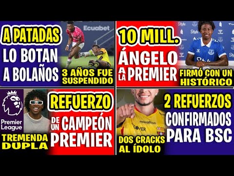 VENDIDO EN 10 MILLONES! ÁNGELO PRECIADO NUEVO REFUERZO DE UN CAMPEÓN/HISTÓRICO DE LA PREMIER LEAGUE