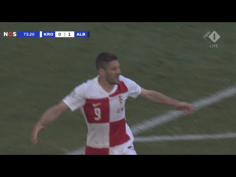 Andrej Kramaric Goal, Croatia vs Albania (2-2) All Goals and Extended Highlights