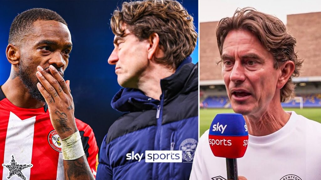 "I'd love him to stay... you never know!" | Brentford boss Thomas Frank on Ivan Toney rumours