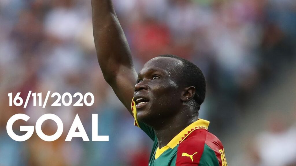 16/11/2020 Vincent Aboubakar goal | Mozambique - Cameroon 0-2 | Africa Cup of Nations 2021 Quali