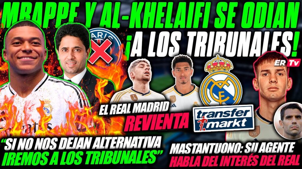 MBAPPE DISPUESTO a LLEVAR al PSG a los TRIBUNALES por INCUMPLIMIENTO de CONTRATO - LA UEFA COMPLICE