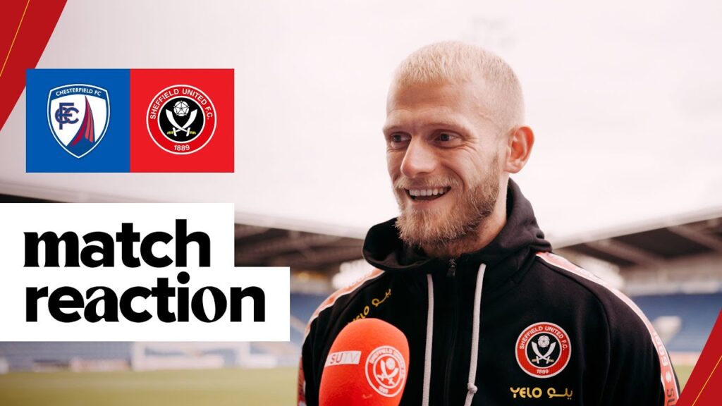 Adam Davies | Chesterfield 0-3 Sheffield United | Post Match Reaction