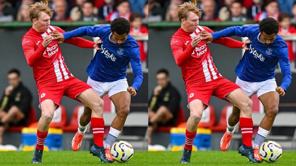 Ilimane Ndiaye vs Sligo Rovers (Everton - Match amical)