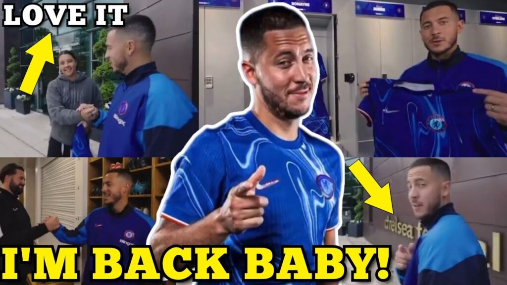 WOW😍 Hazard BACK At Chelsea!! One More Season?!! New 24/25 Kit!!