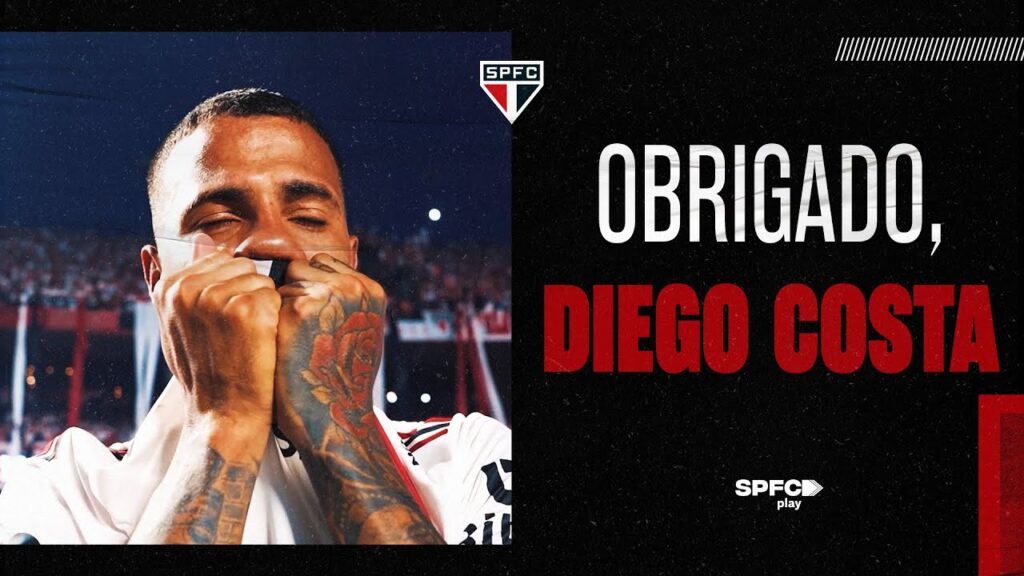 OBRIGADO, DIEGO COSTA! | SPFC PLAY OBRIGADO, DIEGO COSTA! | SPFC PLAY