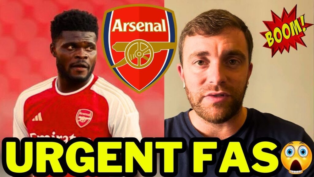 BOMB THIS AFTERNOON! Is Thomas Partey leaving DID HE CONFIRM IT ARSENAL TRANSFER NEWS