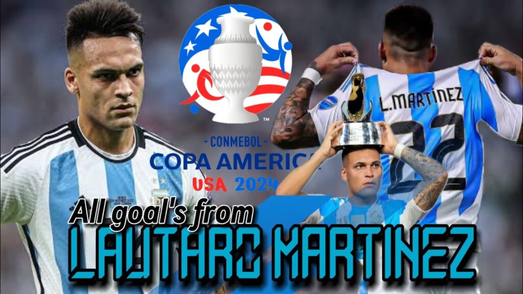 All goal's Lautaro Martinez in Copa America 2024